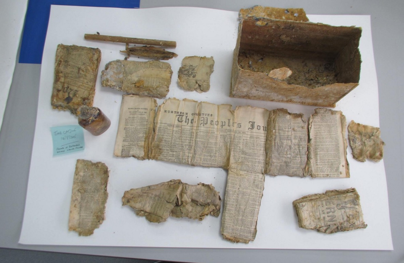 Illustration for article titled Whiskey Discovered in 121-Year-Old Time Capsule, But Would You Drink It?